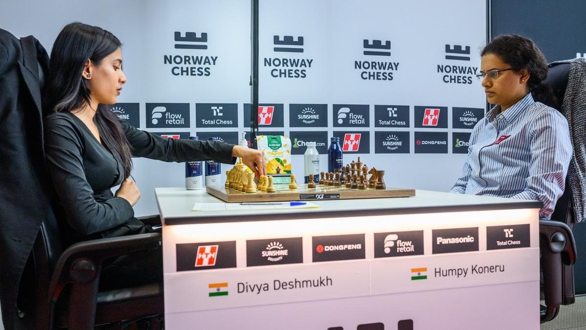 Divya Deshmukh Koneru Humpy Norway Chess