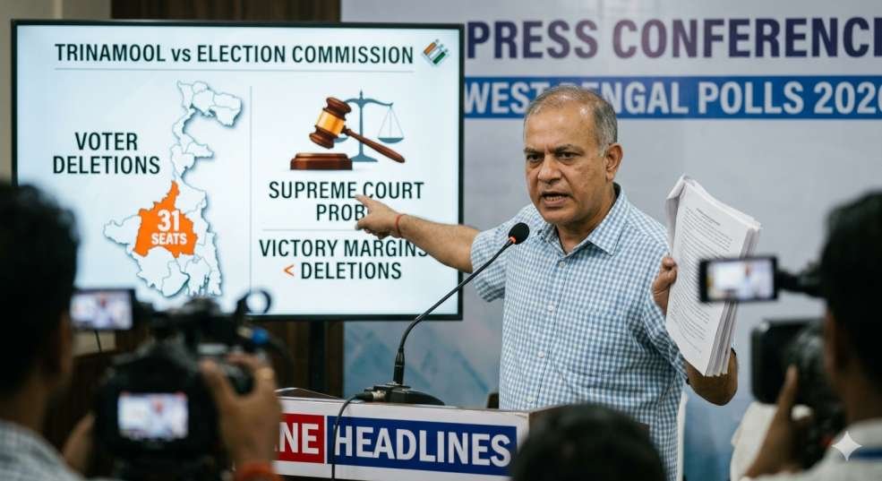 Sc Probes 31 Bengal Seats As Voter Deletions (PC: AI Generated )