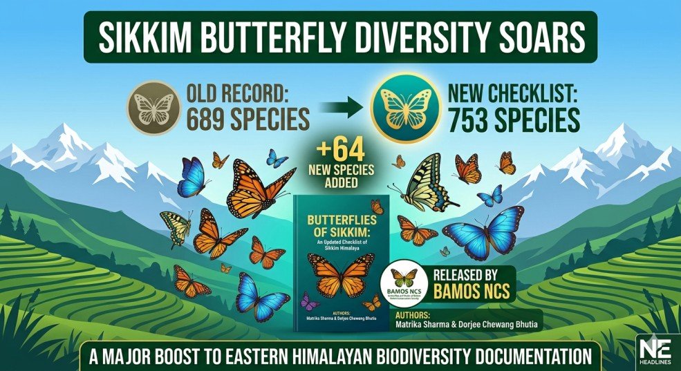 Significant Rise In Sikkim's Butterfly Diversity