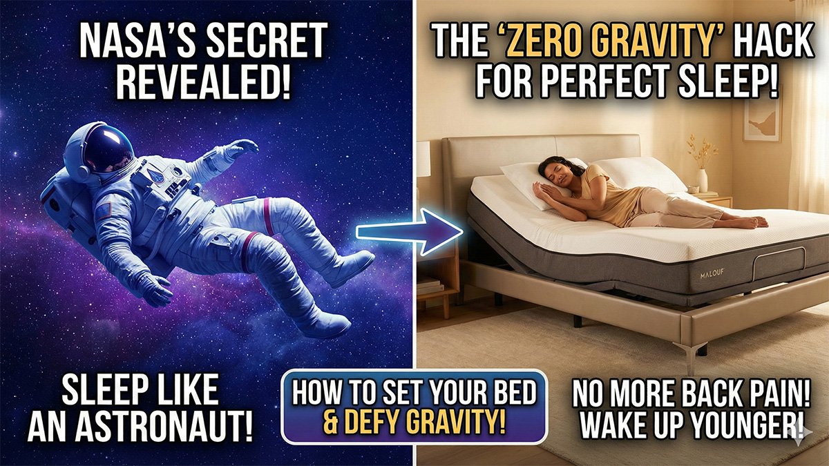 Zero Gravity Sleeping Position Benefits Nasa Astronaut Hack