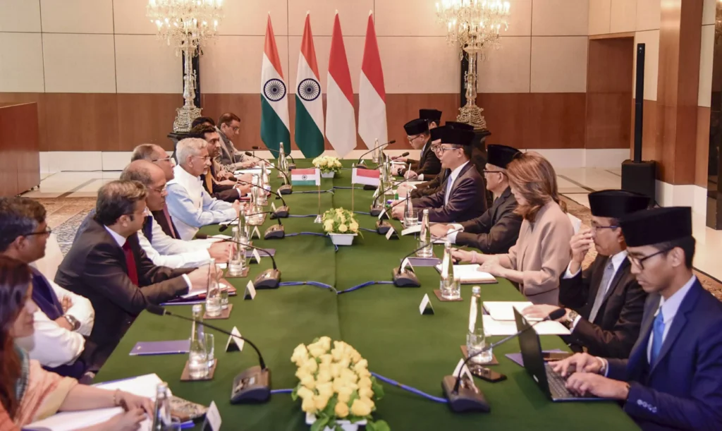 8th India Indonesia Joint Commission Meeting (jcm), Which Is Being Held After A Gap Of Four Years At New Delhi