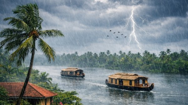 Kerala Received First Monsoon