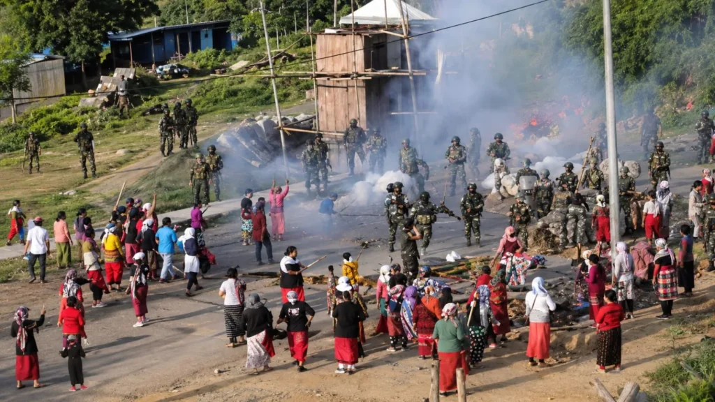 Tension Peaks In New Heaven Village Over Assam Rifles Outpost Setup