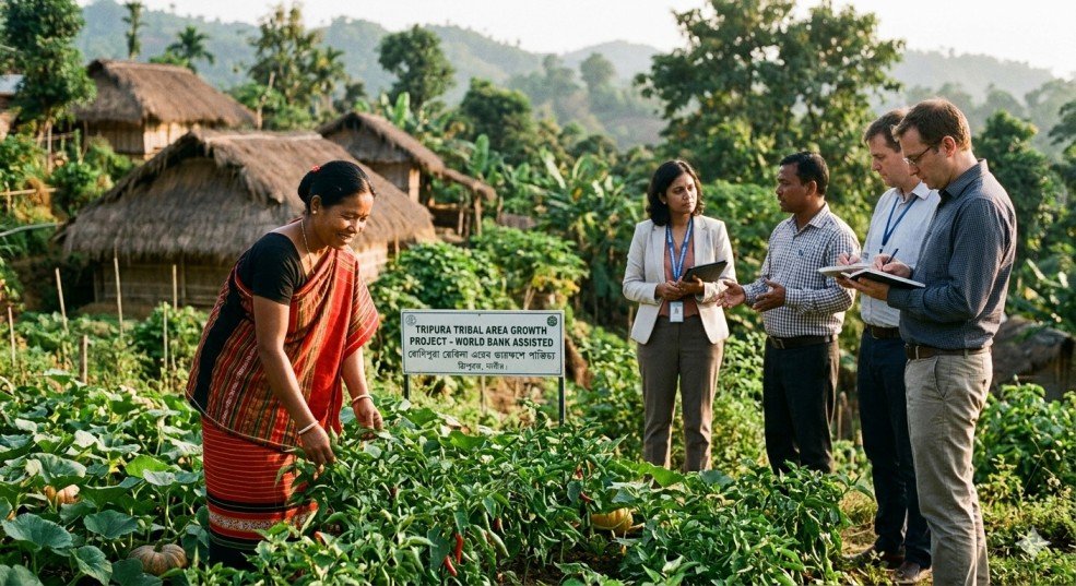 World Bank Rates Tripura’s Tribal Area Growth Project As ‘moderately Satisfactory’